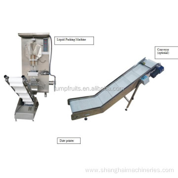 Automatic fruit juice bag filling machine